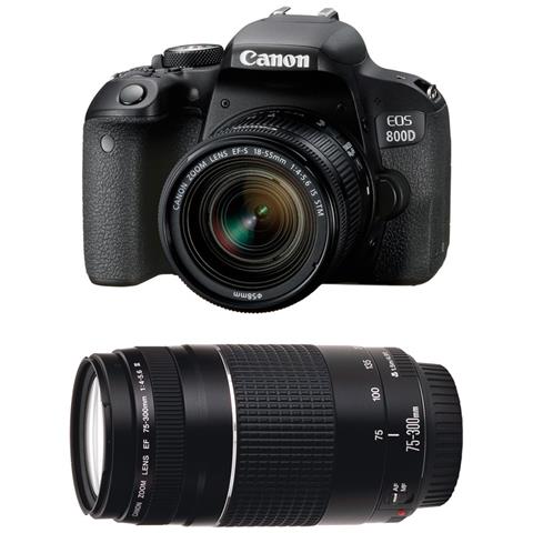 Eos 800D + 18-55 + 75-300 Stm Iii - Foto 1