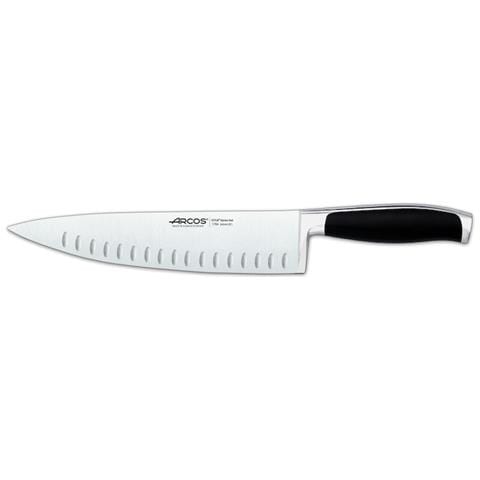 Serie Kyoto - Coltello Da Cucina - Acciaio Inossidabile Forgiato Nitrum 240 Mm - Manico Polioxymetilene (pom) Colore Nero - Foto 1