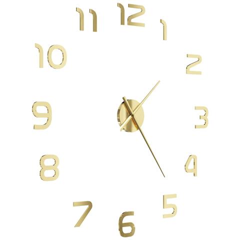 Orologio Da Parete 3d In Stile Moderno 100cm Xxl Oro - Foto 2