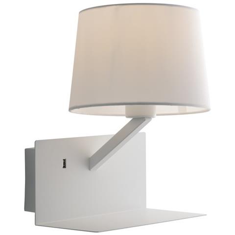 Applique Ciak Bianco Usb 1xe27 23x31x22,5cm - Foto 2