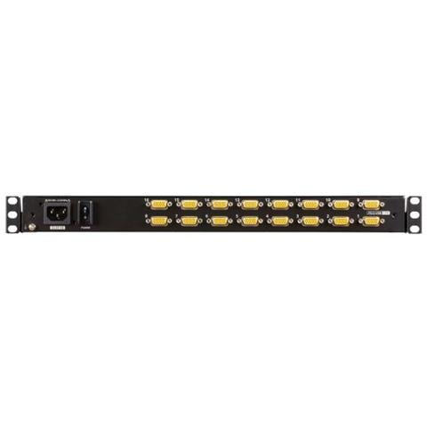 Cl3116nx Console A Rack 47 Cm [18.5] 1366 X 768 Pixel Metallo, Plastica Nero 1u (18.5 16 Port Ws Hd Short Lcd)  - Foto 2