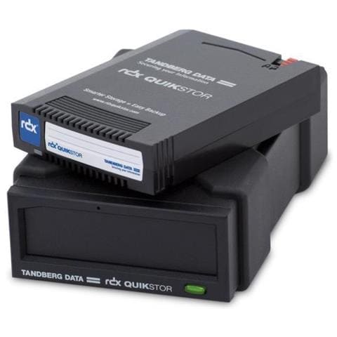 Hard Disk Esterno RDX QuikStor 1 TB Interfaccia USB 3.0 Colore Nero - Foto 1