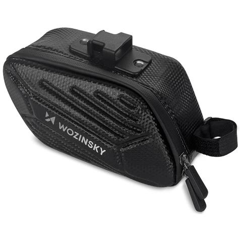 Borsa Per Sella Della Bicicletta, Impermeabile, 1,5 L, Nera (wbb27bk) - Foto 8