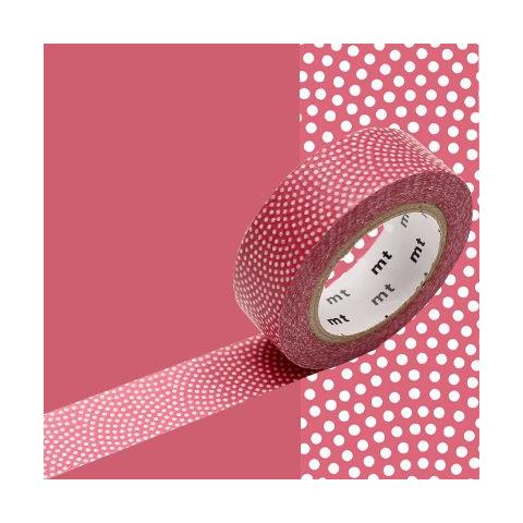Nastro Adesivo Decorativo A Punti - Rosa - 1,5 Cm X 7 M - Foto 1