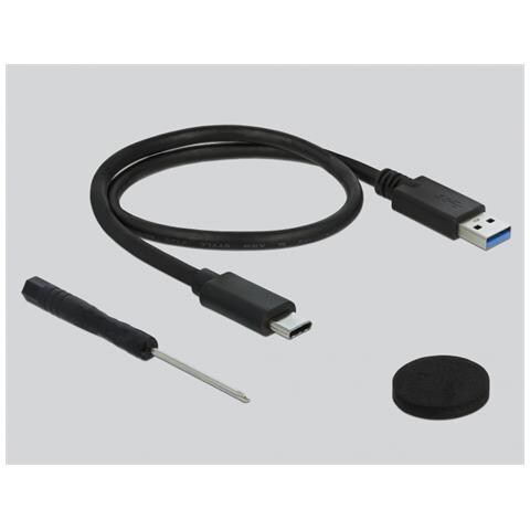 Custodia esterna per HDD / SSD SATA da 2.5? con SuperSpeed USB 10 Gbps (USB 3.1 Gen 2) - Foto 2