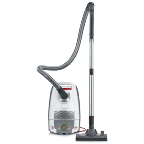BC 7047 Aspirapolvere a Traino con Sacco Potenza 850 Watt Colore Bianco/ Grigio - Foto 1
