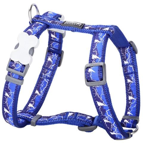 Imbracatura Per Cani Lightning 25-39 Cm Blu Marino - Foto 1