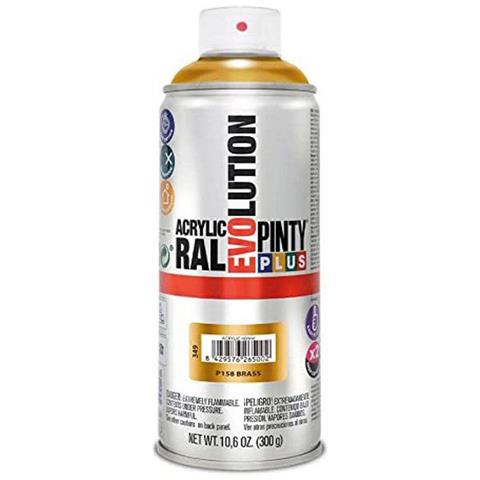 Vernice Spray Pintyplus Evolution P158 300 Ml Ottone - Foto 1