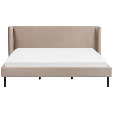 Letto Velluto Arette 180 X 200 Cm Tortora - Foto 8