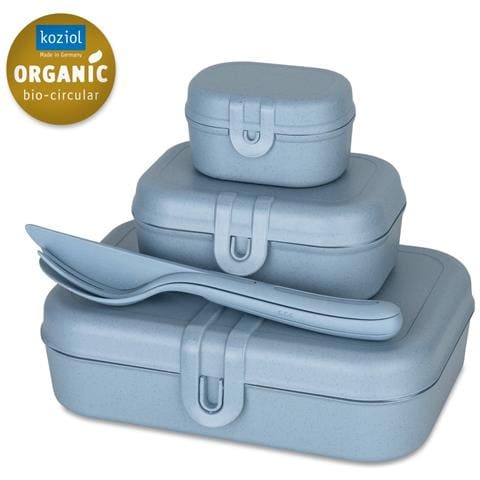 Pascal ready Set per borsa portapranzo Carbonio Blu 6 pz - Foto 1