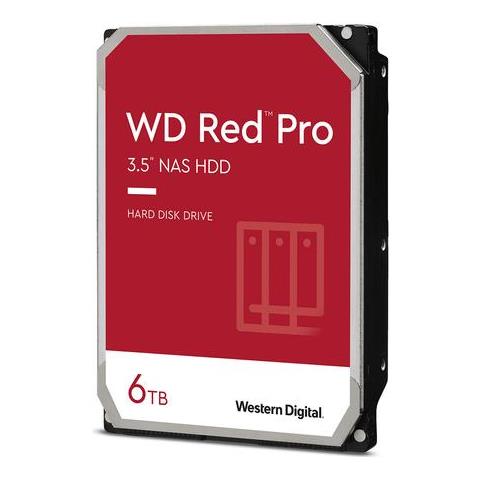 Hard Disk per NAS WD Red Pro 6 TB 3.5"Interfaccia Sata Buffer 256 MB 7200 Rpm - Foto 1