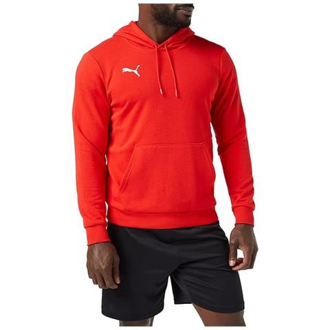 PUMA Felpa Con Cappuccio 656580-01 Uomo Taglia M Colore Rosso