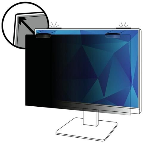 Filtro Privacy per 24 pol Monitor a Schermo Pieno con Attacco Magnetico COMPLY™, 16:9, PF240W9EM - Foto 1