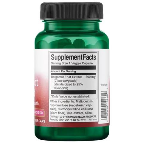 Estratto Di Bergamotto 500 Mg 30 Capsule Vegetali - Foto 2