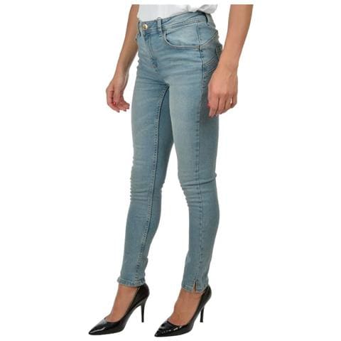 Jeans E Pantaloni In Cotone Azzurro - W29 - Foto 3