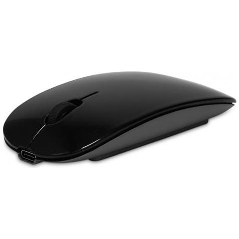 Mouse Wireless Master Ottico 1600 Dpi 2 Tasti Colore Nero - Foto 1