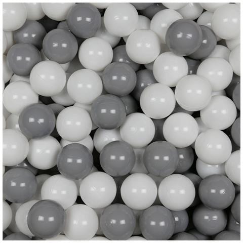 Ballen Voor Ballenbak 7cm 500st Wit, Grijs - Foto 1
