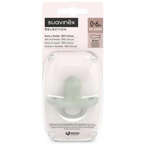 Suavinex Selection Succhietto 0-6Mesi Silicone Sx Pro Verde - Foto 1