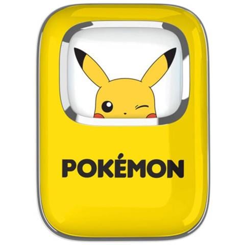 Tws Auricolare Bluetooth 5.3 Senza Fili Con Braccialetto Pikachu, Giallo - Foto 2
