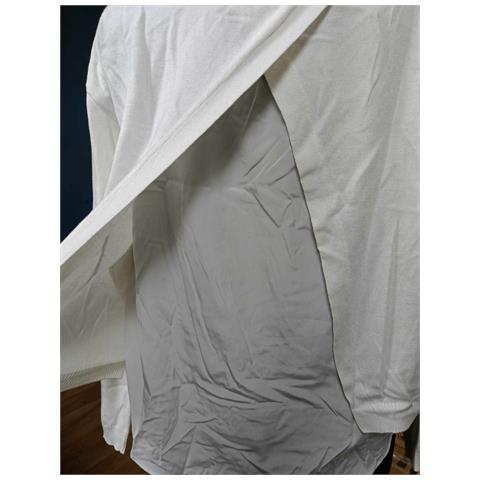 Esprit Maglietta A Maniche Lunghe Da Donna Comoda Bianca Taglia S - Foto 8