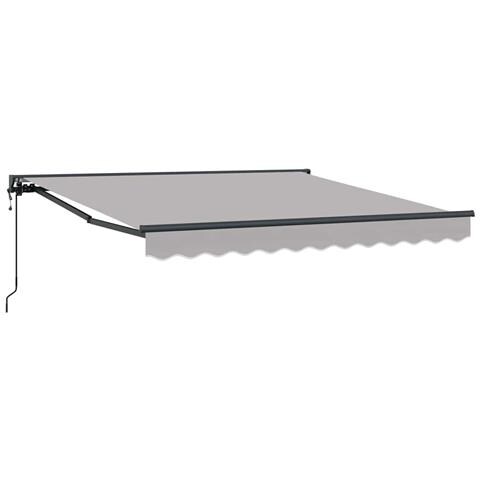 Tenda Retrattile Grigio chiaro 300x250 cm Tessuto - Foto 1