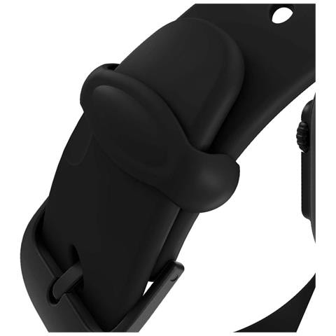 Bracciale In Silicone Ares Splice Per Apple Watch 44-49mm, Nero - Foto 5