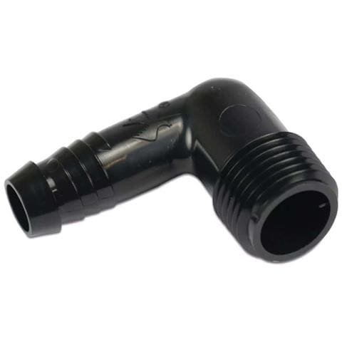 Gomito Per Tubo Irrigazione 1/2 Pollice 90 Gradi Flessibile - Foto 1