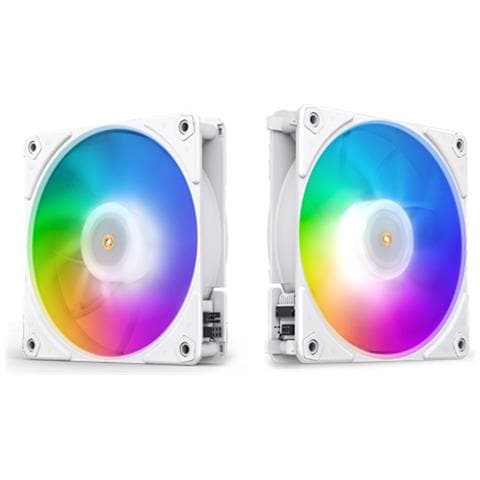 ZF120 Case per computer Raffreddatore d'aria Bianco 2 pz - Foto 1