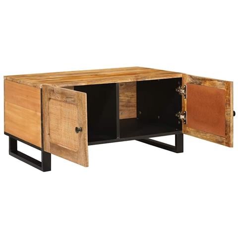 Tavolino da salotto Naturale 80 x 50 x 40 cm - Foto 2