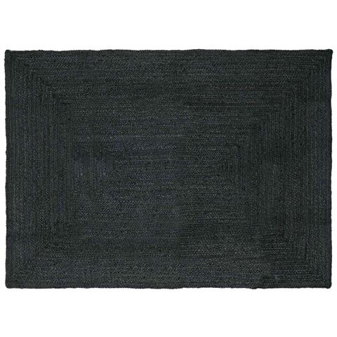 Tappeti per area Rettangolare Grigio Scuro 240 x 340 cm Juta - Foto 1
