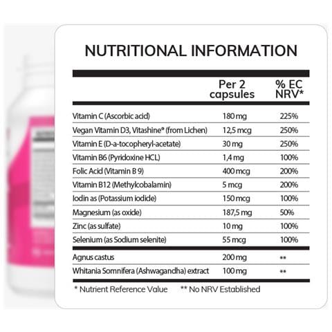 Disintossicazione Naturale Dopo i Contraccettivi, 60 Capsule - Foto 2
