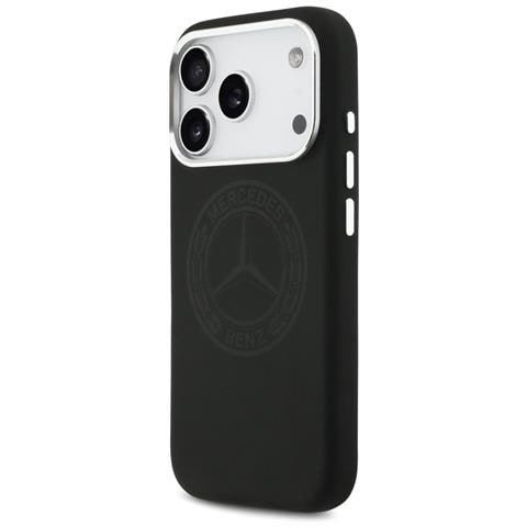 Custodia Iphone 17 Pro Mercedes In Silicone Nera - Una Scelta Elegante. - Foto 2