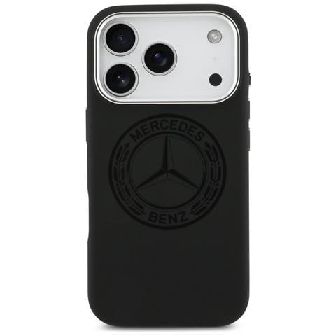 Custodia Iphone 17 Pro Mercedes In Silicone Nera - Una Scelta Elegante. - Foto 3