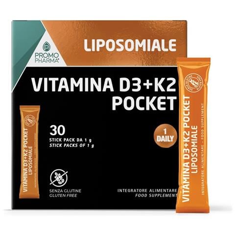 Vitam D3+K2 Lipos Pocket 30 Stick da 1 g - Foto 1