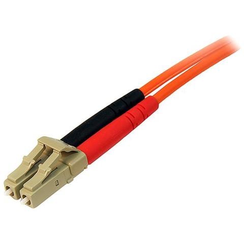 Cavo patch duplex in fibra multimodale 50/125 15 m LC / LC - LSZH - Foto 2