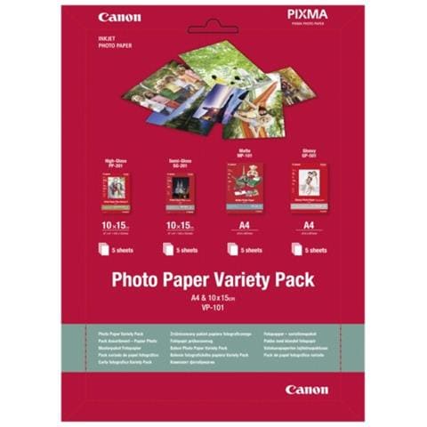 Vp-101 A4 & 10x15 Carta Variety Pack A4 Gp-501 10fg. / Pp-201 - Foto 1