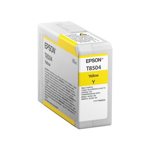 C13T850400 Cartuccia Ink Originale Gialla per SureColor SC-800 - Foto 1