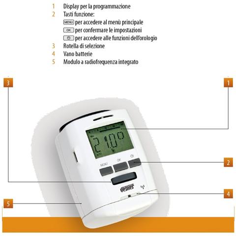 ThermoPro RF Testina termostatica digitale - Foto 6
