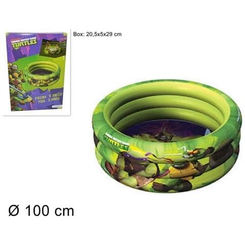 Piscina Gonfiabile Tartarughe Ninja - Foto 1
