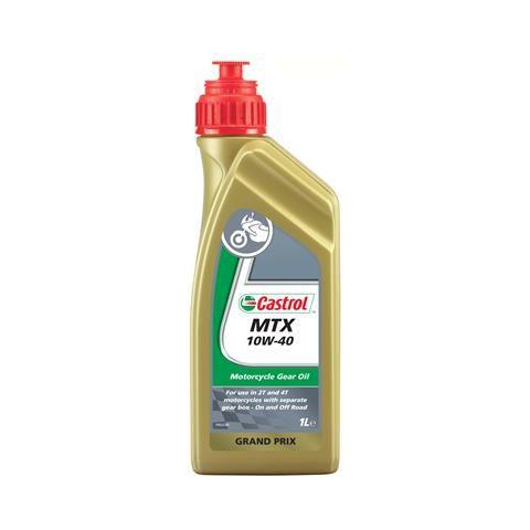 Olio Lubrificante Minerale Motore Moto Castrol Mtx 10w-40 1l - Foto 2