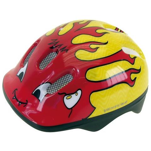 Sea World Casco Da Bambino 50-57 Cm, Rosso / giallo, 50-57 Cm - Foto 1