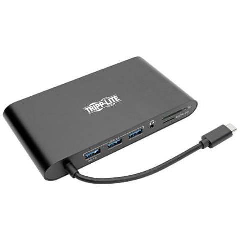 Tripp Lite U442-dock1-b Hub Di Interfaccia Usb 3.1 [3.1 Gen 2] Type-c 5000 Mbit / s (usb C Multiport Docking Station 4k Hub)  - Foto 1