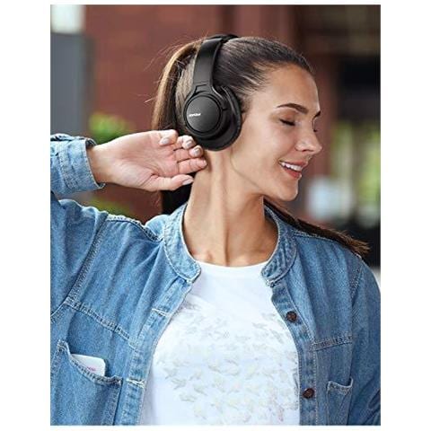 MPOW - H7 Wireless Headphones Sopra Lorecchio Hi-fi Stereo Bluetooth E Via  Cavo Delle Cuffie Con Cvc6.0 Mic Cuffie Leggere Con Morbida Memoria  Paraorecchie Della Proteina Per Home Office Classe Online Del