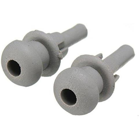 2pz Grigio Parcel Ripiani Clip Per Cavo Della Stringa Per Citroen Saxo C2 C3 Xsara Picasso - Foto 1