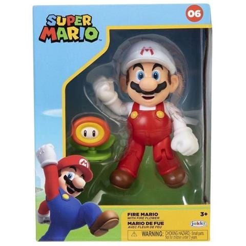 Statuetta - - Super Mario Bros: Fire Mario - 10 Cm - Foto 1