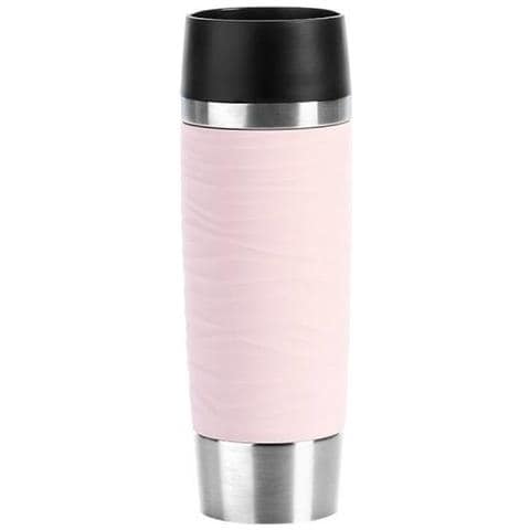 Waves Grande 500 Ml Nero, Rosa, Acciaio Inossidabile Acciaio Inossidabile - Foto 1