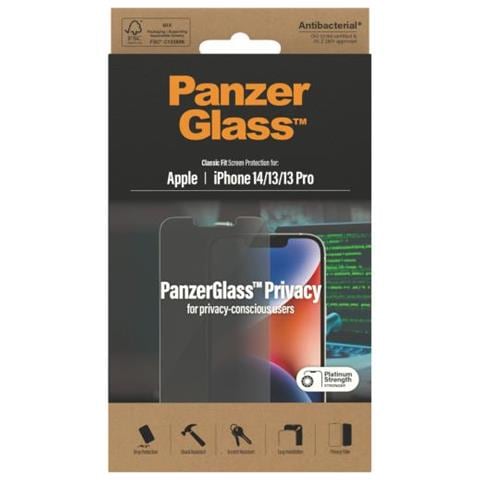Classic Fit Privacy Apple I Pellicola Proteggischermo Trasparente 1 Pz - Foto 2