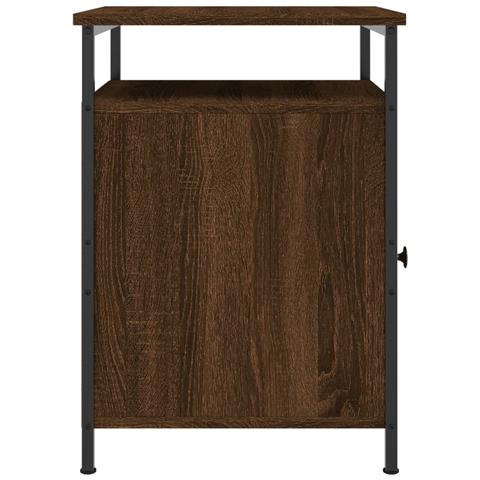 Comodino Rovere Marrone 40x42x60 Cm In Legno Multistrato - Foto 9