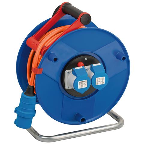 1182760100 prolunghe e multiple 25 m 2 presa (e) AC Esterno Blu, Arancione - Foto 1