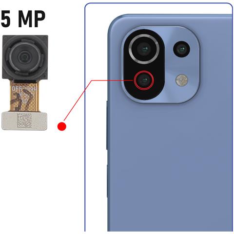 Fotocamera Macro 5mp Per Xiaomi 11 Lite 5g Ne E Mi 11 Lite 5g - Foto 4